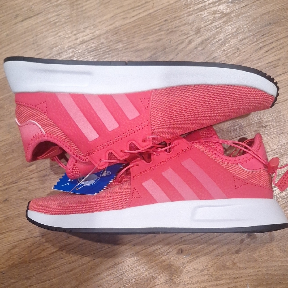 Adidas Vibrant Pink Athletic Shoes